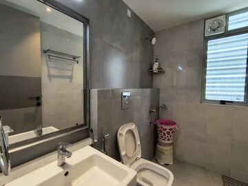 Bathroom in 3 BHK Apartment at Sugam Morya, Tollygunge – for Rent