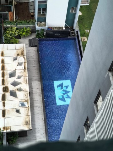 Balcony in 3 BHK Apartment at Sugam Morya, Tollygunge – for Rent
