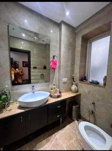 Kitchen in 2 BHK Builder Floor at Freedom Fighters Enclave – for Rent