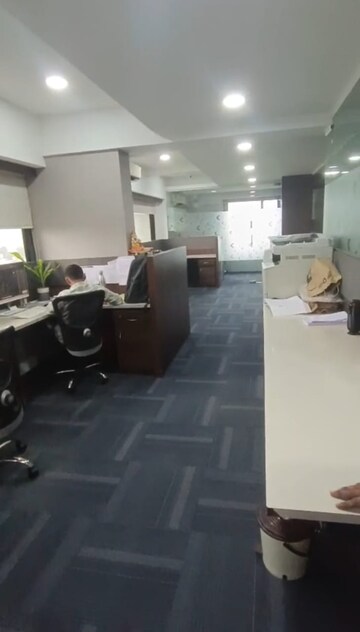 Team Area in  Office Space at Goyal Synergy Tower, Makarba – for Rent