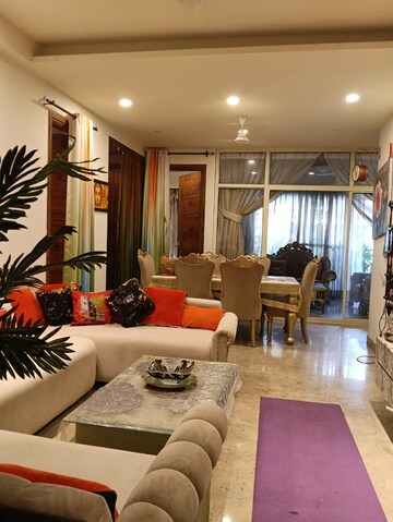 Living Room in 3 BHK Builder Floor at Sector 8 – for Sale