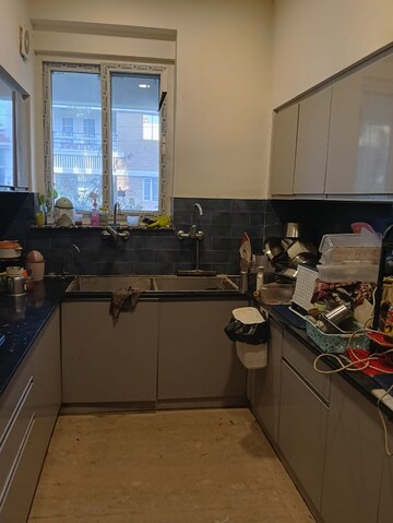 Kitchen in 3 BHK Builder Floor at Sector 8 – for Sale