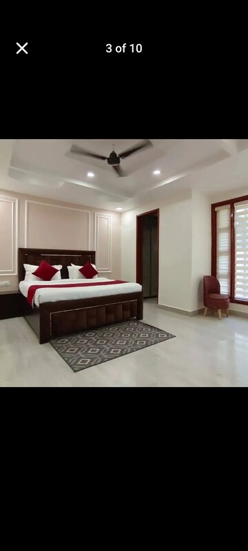 Bedroom in 3 BHK Builder Floor at Vasant Kunj – for Rent