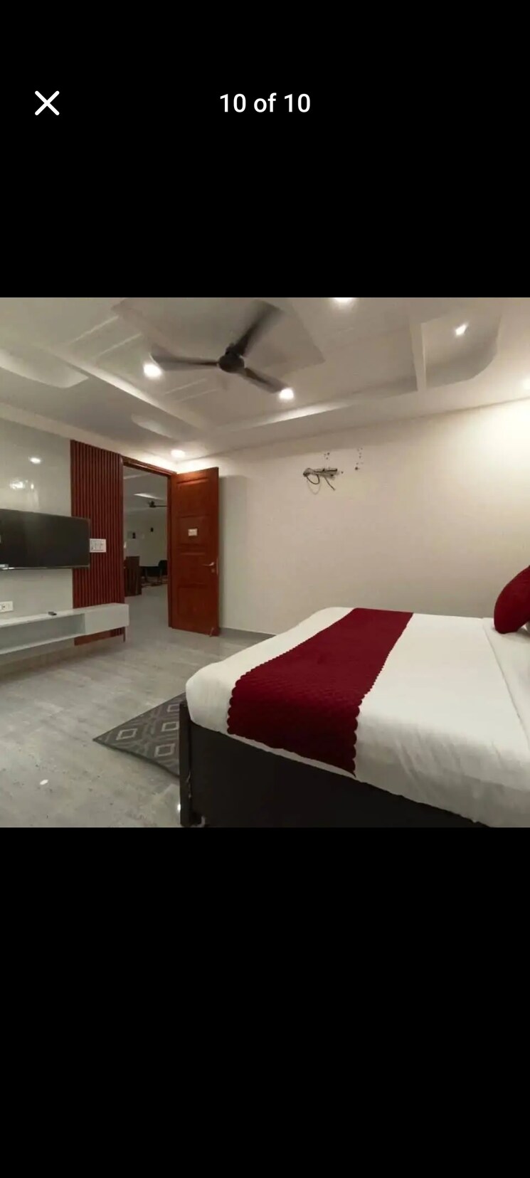 Bedroom, vasant kunj 3 Bedroom 1800 Sq.Ft. Builder Floor In Vasant Kunj Delhi 9094693