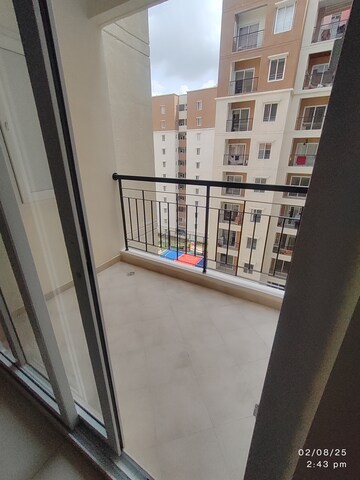 Balcony in 2.5 BHK Apartment at Provident Capella, Whitefield – for Sale