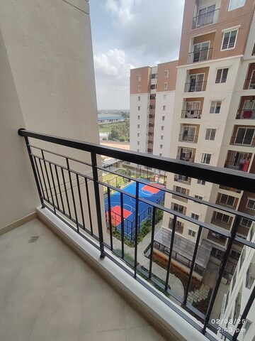 Balcony in 2.5 BHK Apartment at Provident Capella, Whitefield – for Sale