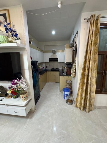 Kitchen in 3 BHK Builder Floor at Laxman Vihar Phase 2 – for Sale