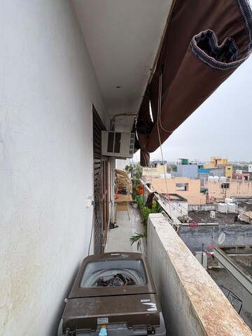 Balcony in 3 BHK Builder Floor at Laxman Vihar Phase 2 – for Sale