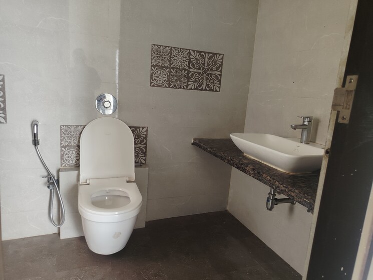Bathroom, marathon-nexzone 2 Bedroom 687 Sq.Ft. Apartment In New Panvel Navi Mumbai 9094755