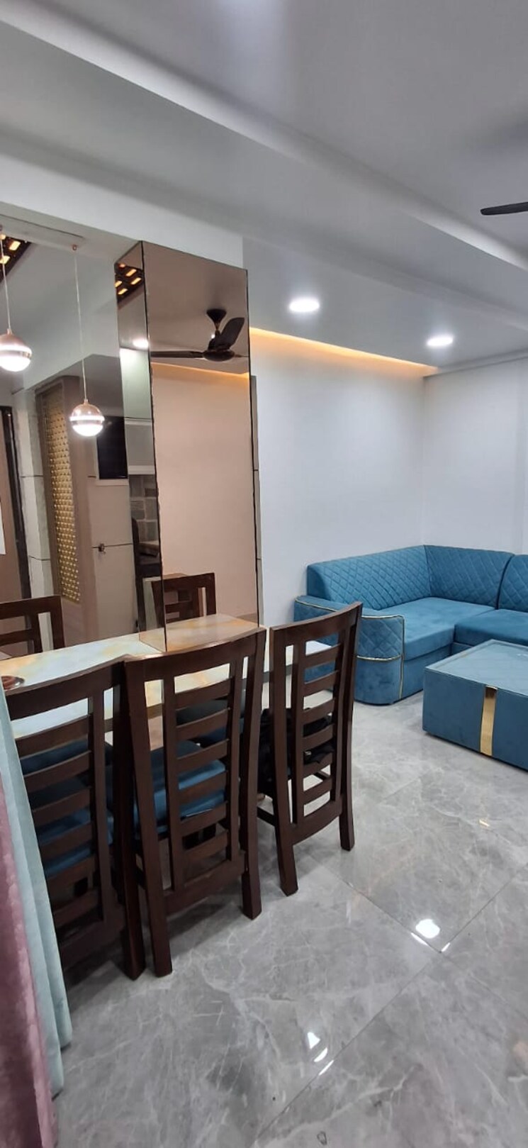 Living Room, dhankawade-patil-township 2 Bedroom 870 Sq.Ft. Apartment In Dhankawadi Pune 9094764