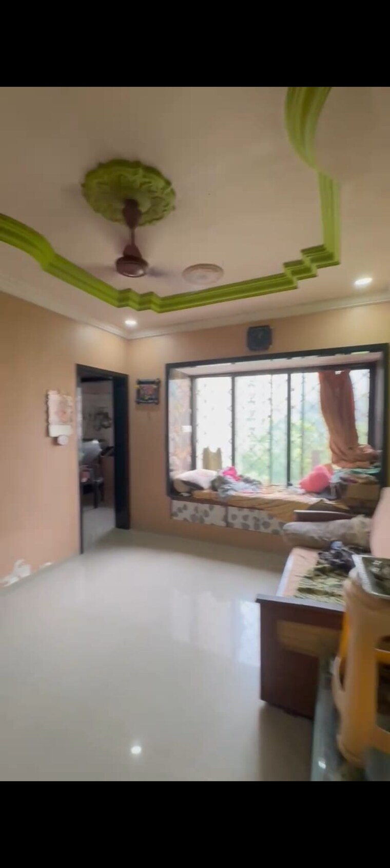 Living Room, raunak-park-view 1 Bedroom 450 Sq.Ft. Apartment In Ghodbunder Road Thane 9094758