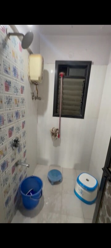 Bathroom in 1 BHK Apartment at Raunak Park View, Ghodbunder Road – for Sale