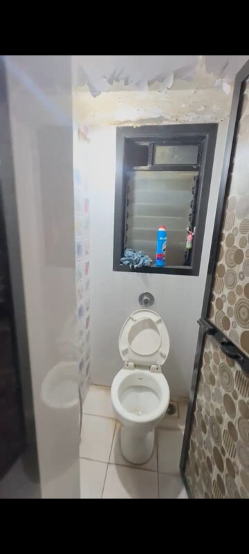 Bathroom in 1 BHK Apartment at Raunak Park View, Ghodbunder Road – for Sale