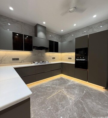 Kitchen in 4 BHK Builder Floor at Greater Kailash I – for Sale