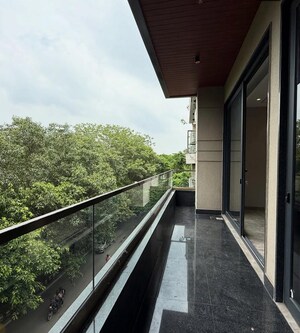 Balcony in 4 BHK Builder Floor at Greater Kailash I – for Sale