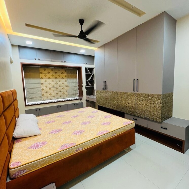 Bedroom, kumar-picasso 2 Bedroom 846 Sq.Ft. Apartment In Hadapsar Pune 9094779