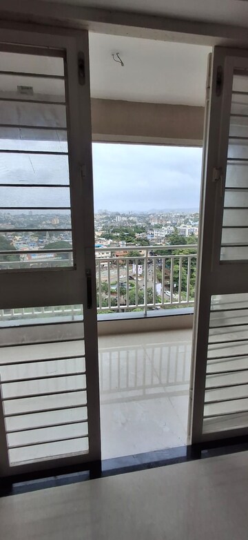 Balcony in 2 BHK Apartment at 4 Taljai Hills Phase 1, Dhankawadi – for Rent