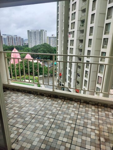 Balcony in 2 BHK Apartment at Majestique Mrugavarsha, Dhayari – for Rent