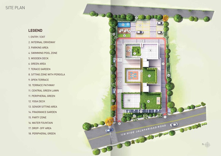 Master Plan, jyoti nagar 4 Bedroom 2263 Sq.Ft. Apartment In Jyoti Nagar Siliguri 9094814