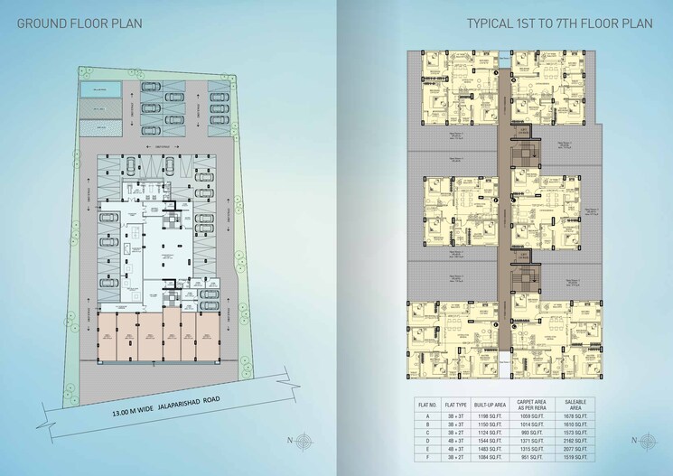 Master Plan, jyoti nagar 4 Bedroom 2263 Sq.Ft. Apartment In Jyoti Nagar Siliguri 9094814