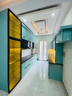 Kitchen in 3 BHK Builder Floor at PC Treasure Valley, East Canal Road – for Sale