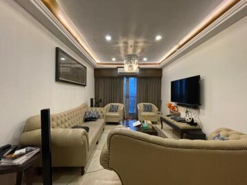 Living Room in 3 BHK Apartment at Adani Group Western Heights, Andheri West – for Rent