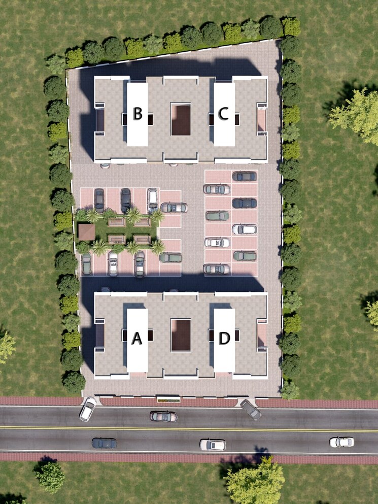 Master Plan, nilesh-anant-homes 1 Bedroom 367 Sq.Ft. Apartment In Hadapsar Pune 9094903