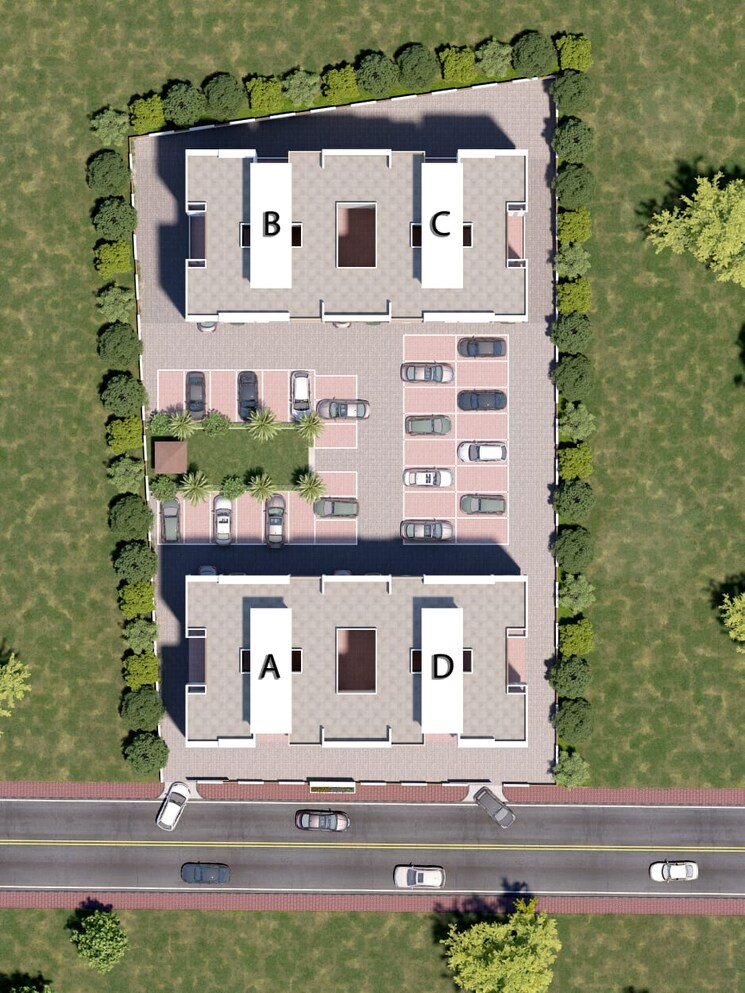 Master Plan, nilesh-anant-homes 1 Bedroom 367 Sq.Ft. Apartment In Hadapsar Pune 9094903