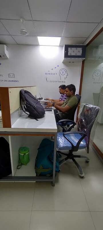 Team Area in  Office Space at Shivalik Shilp, Sanidhya – for Rent