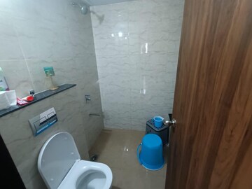 Bathroom in 2 BHK Apartment at Shapoorji Pallonji Sensorium, Hinjewadi – for Rent