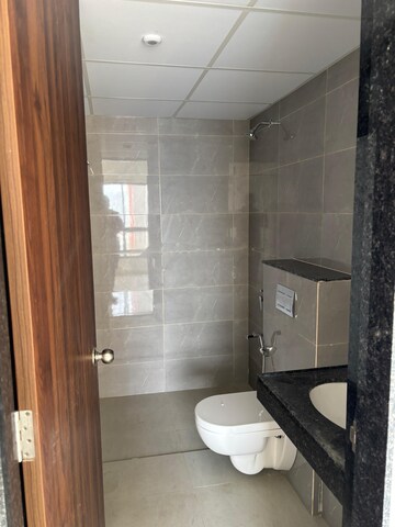 Bathroom in 2 BHK Apartment at Shapoorji Pallonji Sensorium, Hinjewadi – for Rent