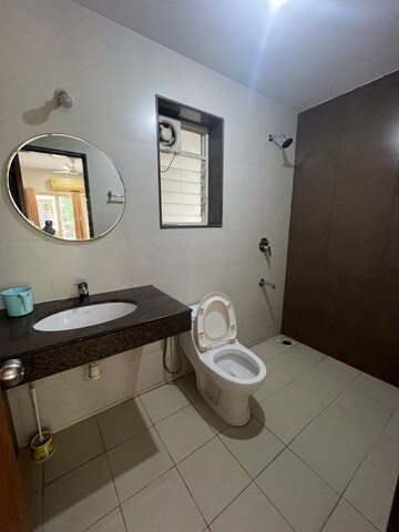 Bathroom in 2 BHK Apartment at Porvorim – for Rent