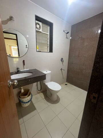Bathroom in 2 BHK Apartment at Porvorim – for Rent