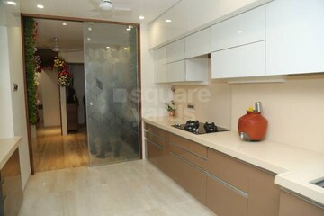 Kitchen in 3 BHK Apartment at Happy Home Jade Garden, Bandra East – for Sale