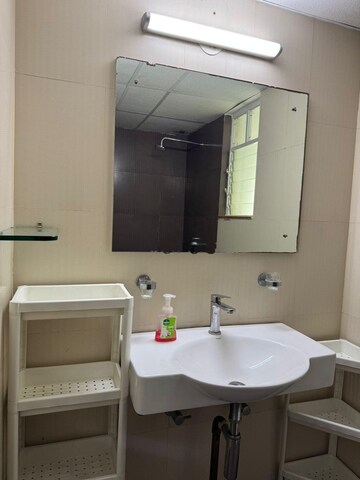 Bathroom in 2 BHK Apartment at Megapolis Township, Hinjewadi – for Rent