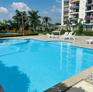 Swimming Pool in 3.5 BHK Apartment at Ratan Galaxy, Lalbagh – for Sale