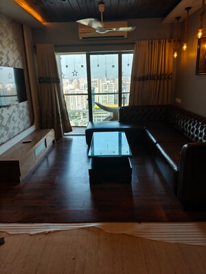 Living Room in 3 BHK Apartment at HDIL Metropolis Residences, Andheri West – for Sale