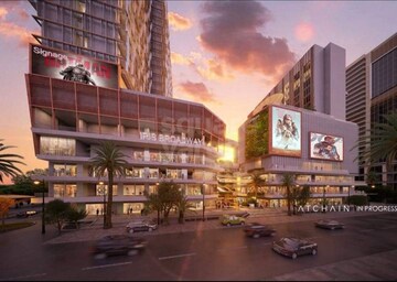  Shop – Exterior View View at Trehan Iris Broadway Greno West, Roza Yakubpur - for Sale