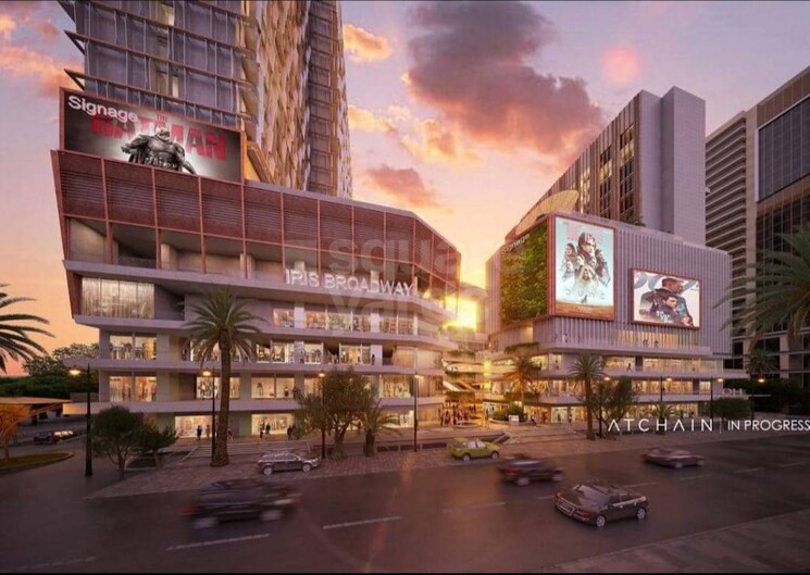 Exterior View, trehan-iris-broadway-greno-west Commercial Shop 300 Sq.Ft. In Roza Yakubpur Greater Noida 9095304