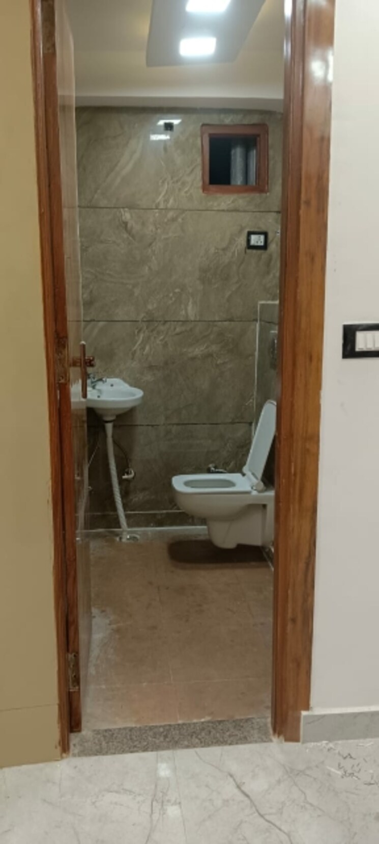 Bathroom, mansa ram park 1 Bedroom 40 Sq.Yd. Builder Floor In Mansa Ram Park Delhi 9095339