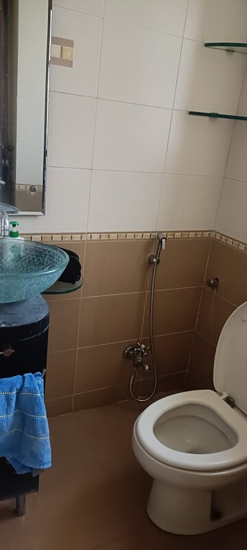 Bathroom in 2 BHK Apartment at Anand Park Aundh, Aundh – for Rent