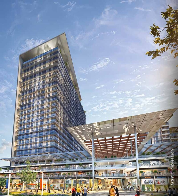 Exterior View, rof-normanton-park Commercial Shop 458 Sq.Ft. In Sohna Sector 36 Gurgaon 9095523