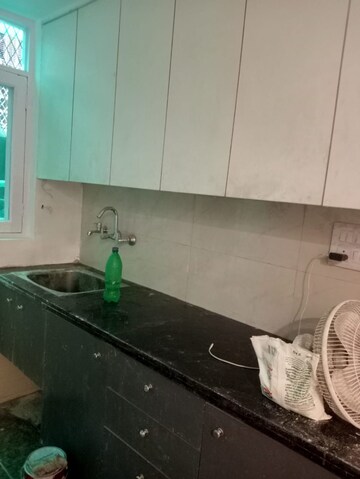 Kitchen in 1 RK Builder Floor at Lajpat Nagar I – for Rent