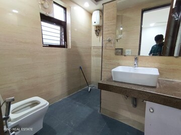 Bathroom in 4 BHK Builder Floor at Nangal Dewat – for Rent
