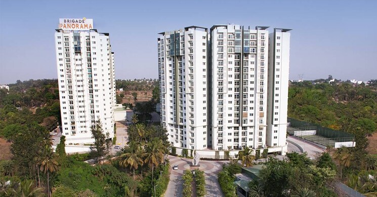Exterior View, brigade-panorama 2 Bedroom 1074 Sq.Ft. Apartment In Mysore Road Bangalore 9095422
