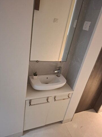 Bathroom in 3 BHK Apartment at Neelkanth Greens, Manpada – for Rent