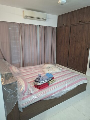 Bedroom in 3 BHK Apartment at Neelkanth Greens, Manpada – for Rent