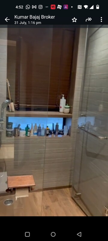 Bathroom in 2 BHK Apartment at Anjali Apartments Colaba, Colaba – for Sale