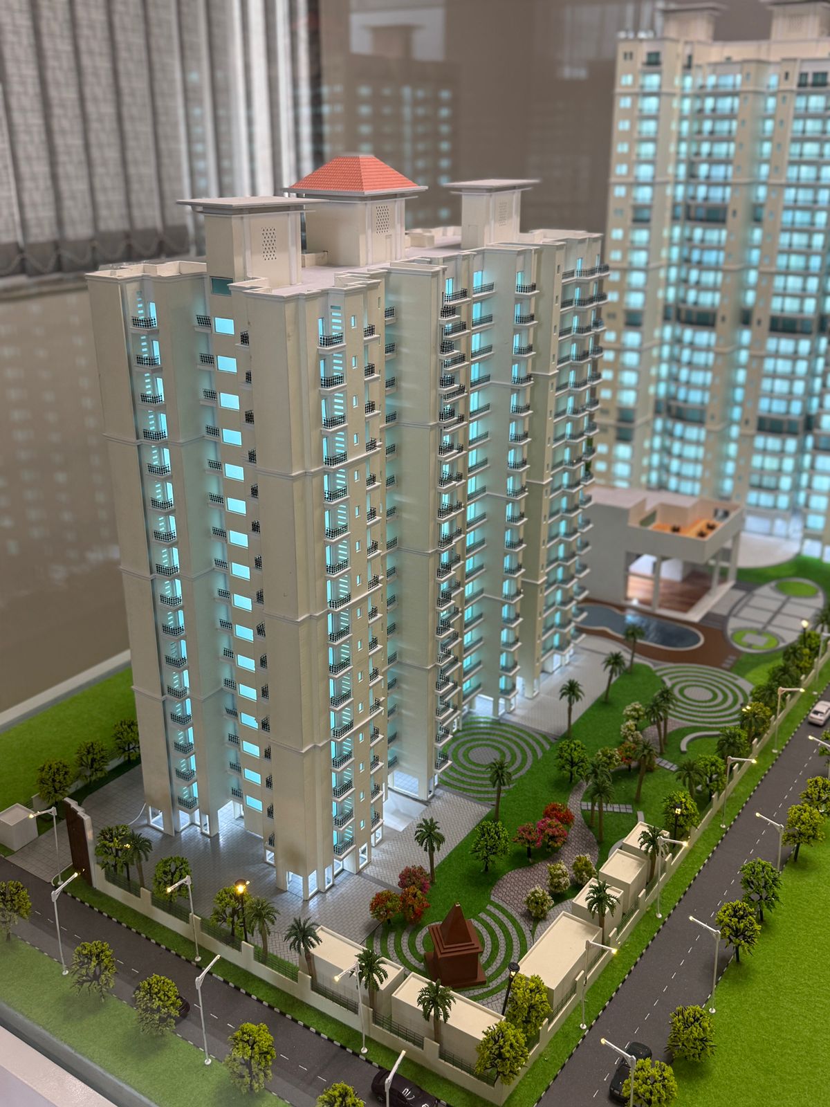 2 BHK + Study Room 1182 Sq.Ft. Apartment in Sam Palm Olympia