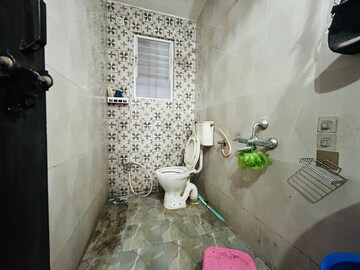 Bathroom in 2 BHK Apartment at KrishnaLeela Laxmi Ganga Heights, Vadgaon Budruk – for Rent